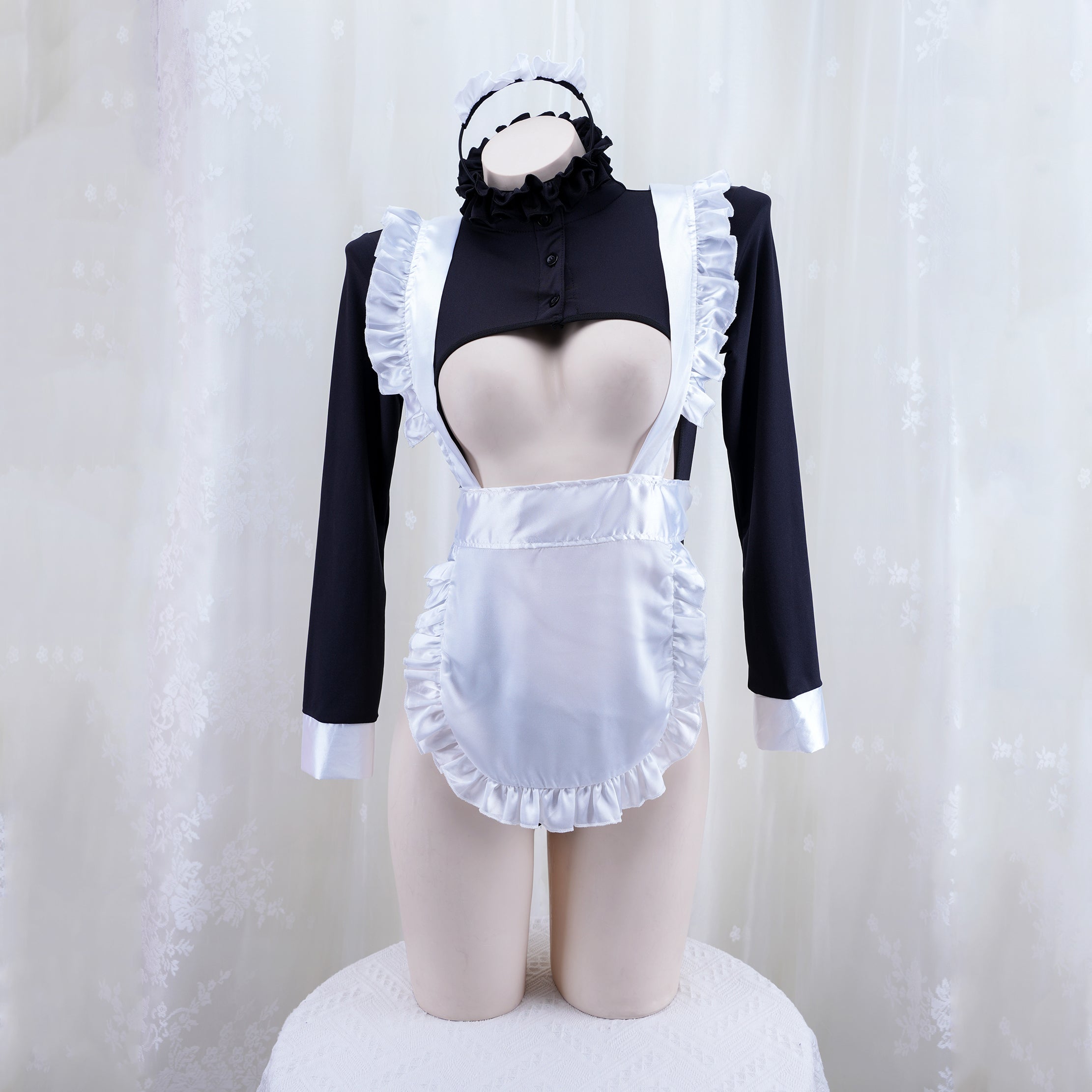 Hollow maid uniform set yv31618