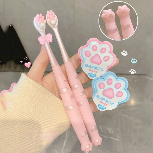 CUTE CAT CLAW TOOTHBRUSH YV60097
