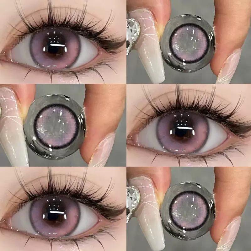 Pink Contact Lenses (Two Pieces) yv31847