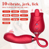 3 IN 1 TONGUE LICKING ROSE VIBRATOR yv32053