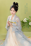 Tang-style chest-length printed Hanfu YV47335