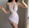 floral sleeveless dress  YV50184