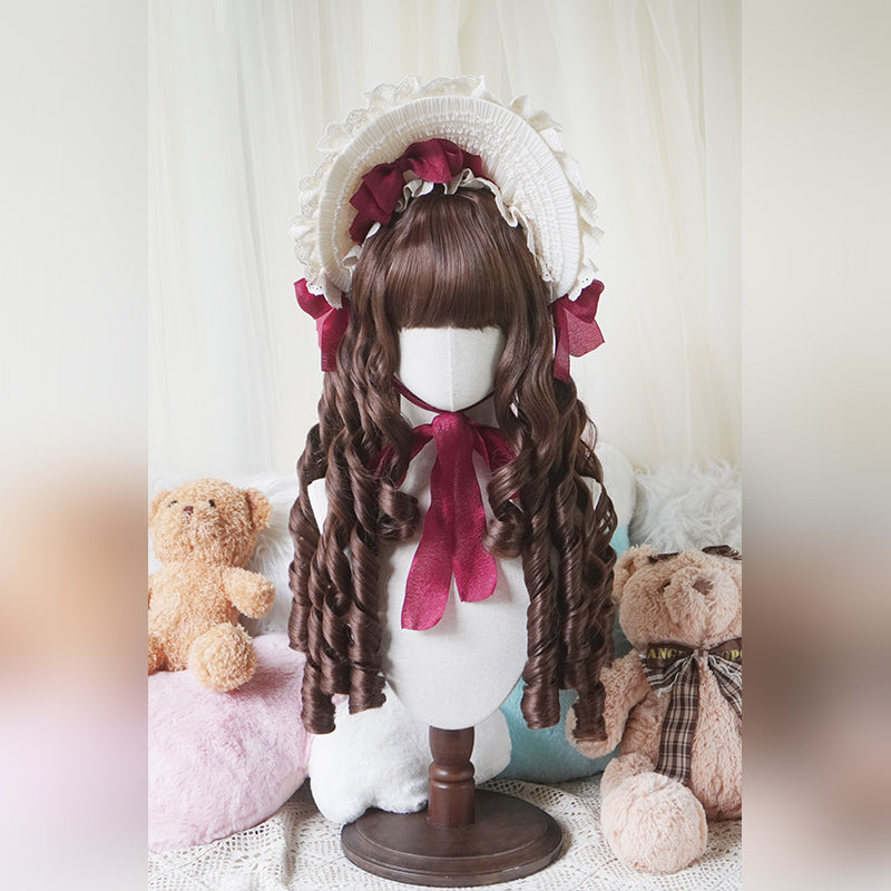 Lolita Court Roman Curly Wig yv30599