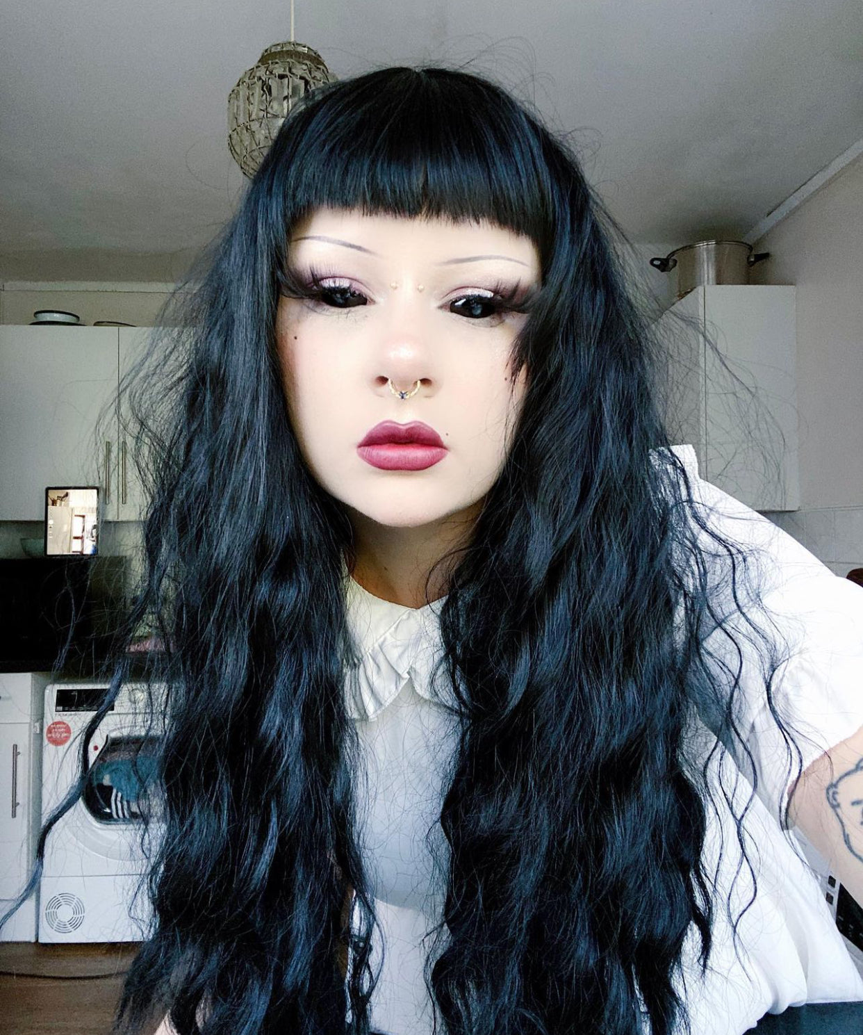 Review for  Japanese cute natural fluffy wig YV40705 main image 1