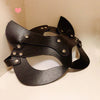 Wildcat handcuffed leather mask yv31896