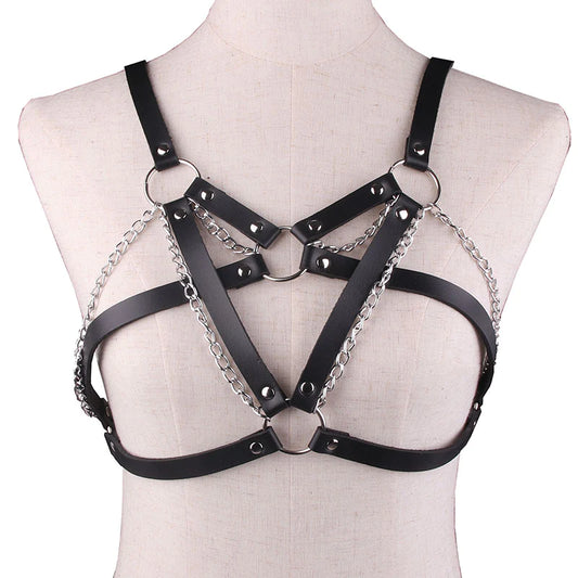 Metal Chain Suspender Belt yv31909