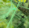 Halloween spider cotton web props yv31777