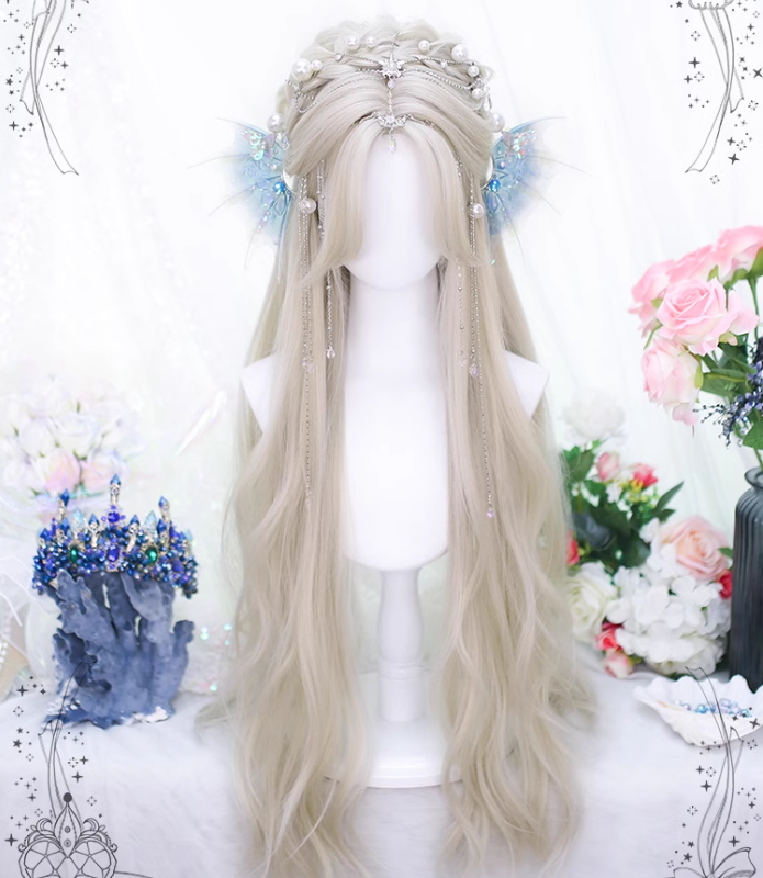 lolita fashion curly wig yv43287