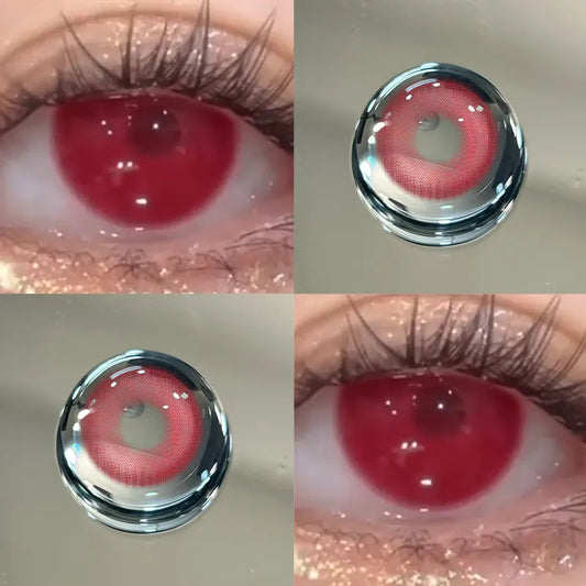 red Contact Lenses (Two Pieces)  yv32032