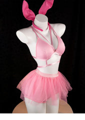 Cute Pink Bunny Lingerie Set  YV50164