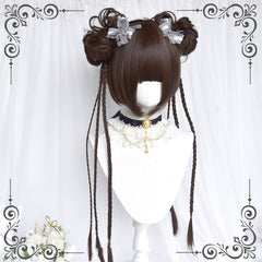 Lolita flower group double ponytail wig yv31741