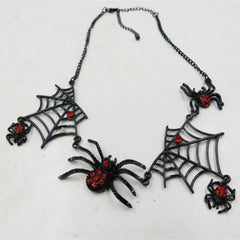 Halloween spider necklace yv31772