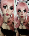 Lolita Pink Long Curly Wig YV46117