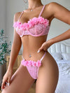 pink flower bikini  yv50366