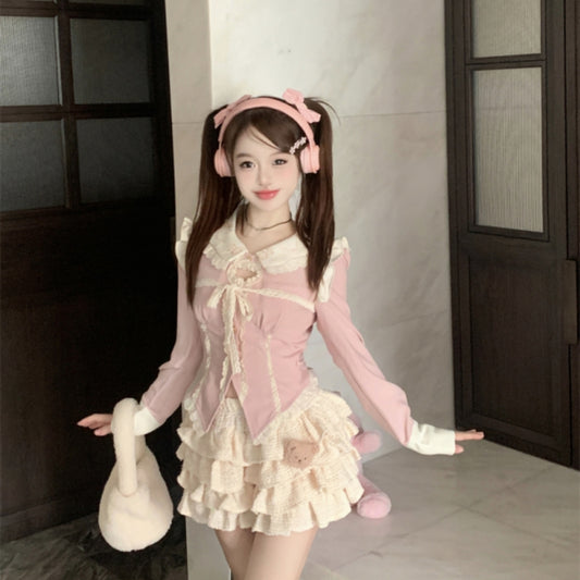 Pink sweet suit  YV50207