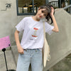 Fruit print t-shirt yv31765