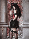 Dark Gothic Halloween Dress yv31771