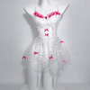 cute white lace dress yv50464