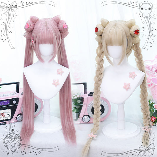 Cute double ponytail wig yv31737