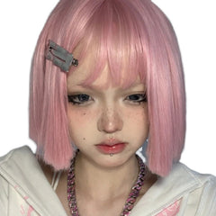 pink bob wig YV47352