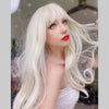 Review for White gold mid-length wig YV43428