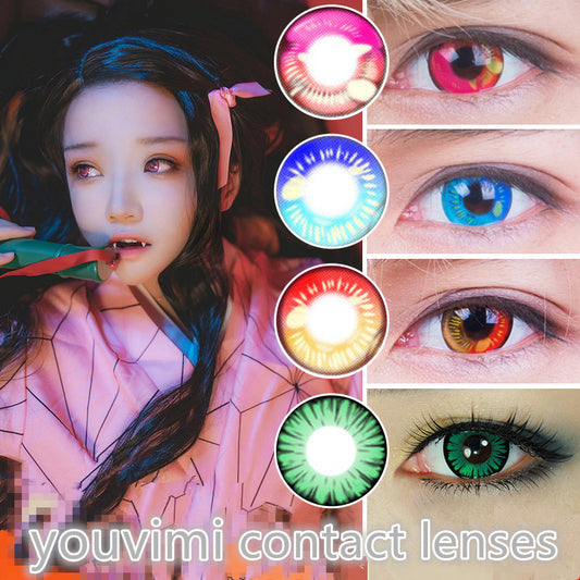 Demon Slayer Nezuko contact lenses (5 pieces) yv31298