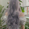 Harajuku style purple gray wig yv43181