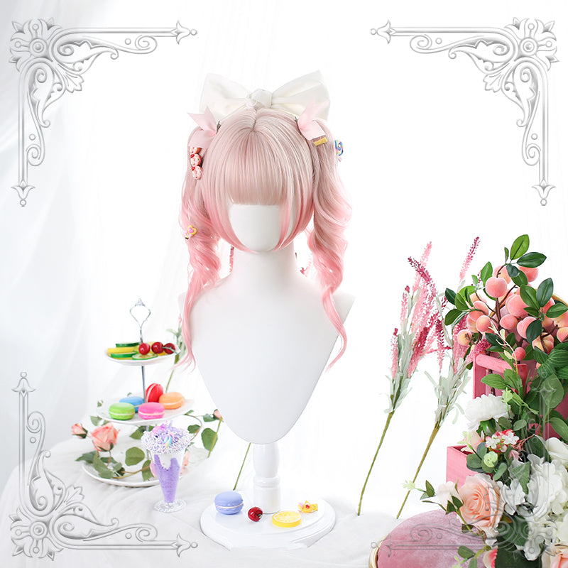 Japanese lolita sweet gradient wig yv43298