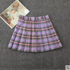 Japanese sweet summer plaid skirt yv43259