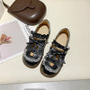 lolita style bowknot cute leather shoes yv43137