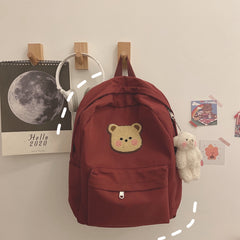 Fashion cute cartoon bear pattern backpack yv43279