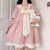 Japanese sweet bow dress yv43250