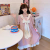 Japanese sweet bow dress yv43250