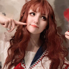 Review from Cute wool long wig yv42042