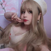 Lolita cos long roll wig yv42485