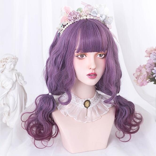 lolita purple gradient wig YV43013
