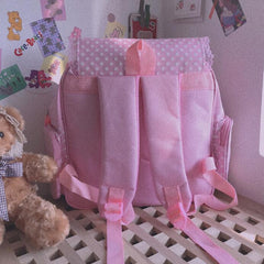 Japanese style ulzzang strawberry backpack yv43088