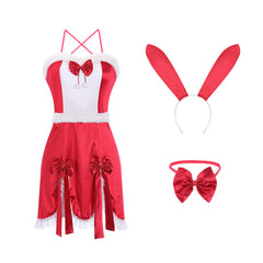 Christmas bunny dress set yv31356