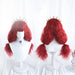 Review for lolita red long wig YV43014 main image 0