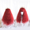lolita red long wig YV43014