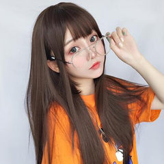 lolita fashion straight wig yv43109