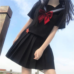 Japanese style dark JK uniform yv43090