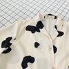 Japanese style cute cow shirt YV43066