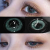 GREEN CONTACT LENS (TWO PIECES) YC23149