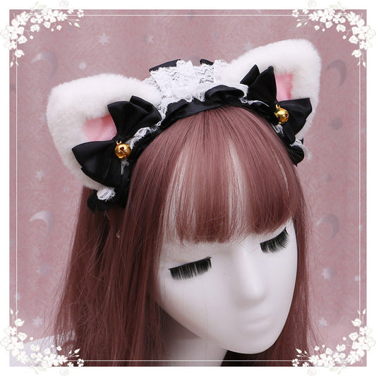 Lolita bowknot cat ear headband YV43340