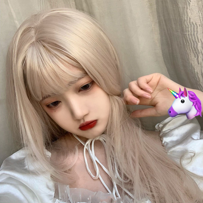 Review for Youvimi princess cut milk blonde wig YV42692 main image 0