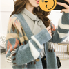 Korean V-neck sweater coat yv40586