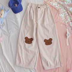 Harajuku style cute casual pants yv43166