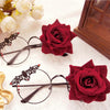 Vintage dark rose lolita glasses yv43386