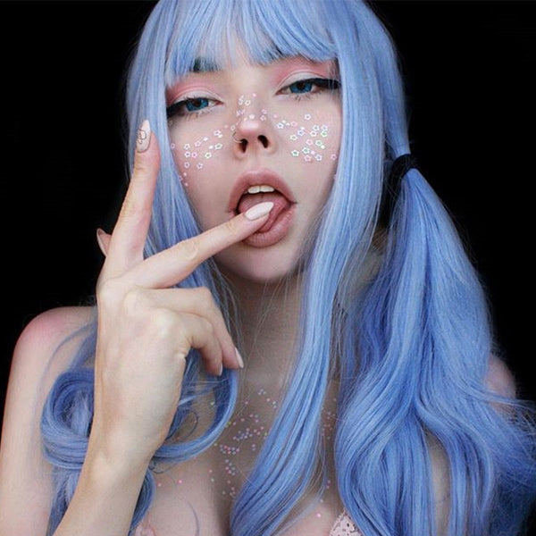 Review for daily Lolita sky blue wig YV42505